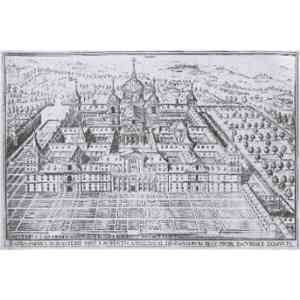 Click para ampliar. Pulsa en el nombre para ver la ficha. Escorial 7 Lámina de 1657